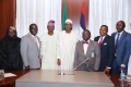 PRESIDENT BUHARI RECEIVED OBASANJO PRESIDENTIAL LIB TEAM 4