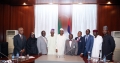 PRESIDENT BUHARI RECEIVED OBASANJO PRESIDENTIAL LIB TEAM 8