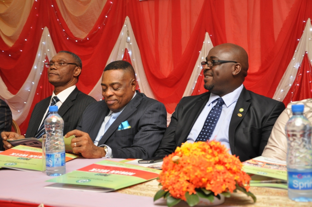 Professor Nimi Briggs at the Dinner for Health Week of Medical Women's Association of Nigeria, Rivers State Branch