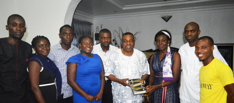 Port Harcourt Start Up Founder Visits Professor Briggs